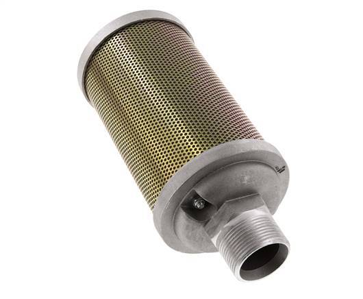 G1-1/2'' Hoher Durchfluss PN 40 Druckluft Schalldämpfer
