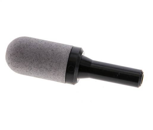6 mm Push-In PE Druckluft Schalldämpfer 10 Bar