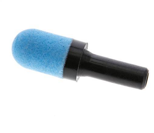 8 mm Push-In PE Druckluft Schalldämpfer 6 Bar [2 Stück]