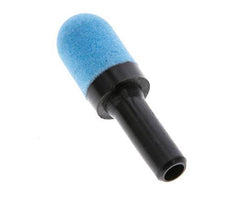 8 mm Push-In PE Pneumatic Muffler 6 Bar [2 Pieces]