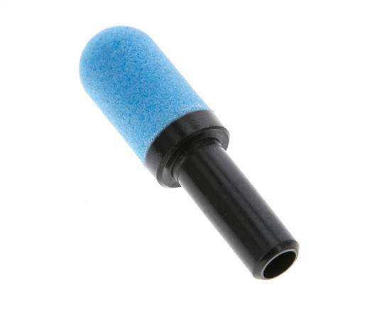10 mm Push-In PE Druckluft Schalldämpfer 6 Bar [2 Stück]