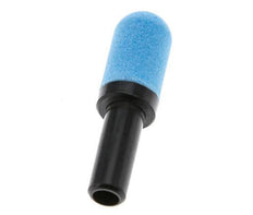 10 mm Push-In PE Druckluft Schalldämpfer 6 Bar [2 Stück]