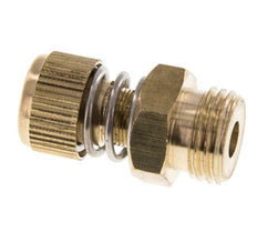 G1/4'' Brass Flow Control Muffler With Knurled Screw [2 Pieces]
