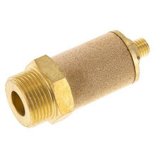 G3/4'' Messing Drosselventil mit Schalldämpfer und Sicherungsmutter
