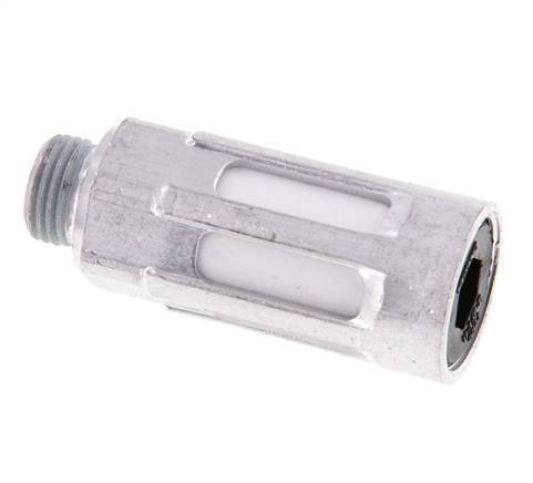 Festo U G1/8'' Druckluft Schalldämpfer aus Aluminiumguss