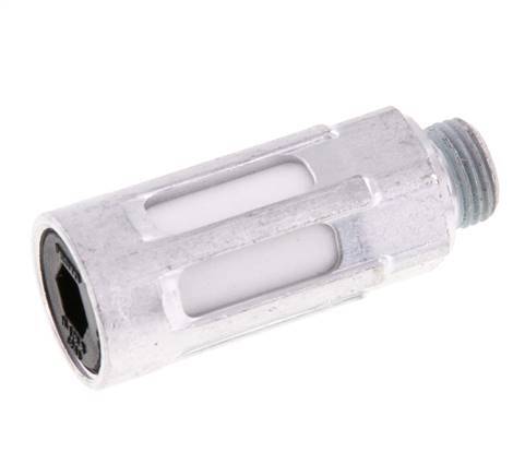 Festo U G1/8'' Druckluft Schalldämpfer aus Aluminiumguss