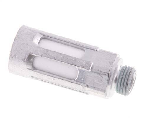 Festo U G1/8'' Druckluft Schalldämpfer aus Aluminiumguss