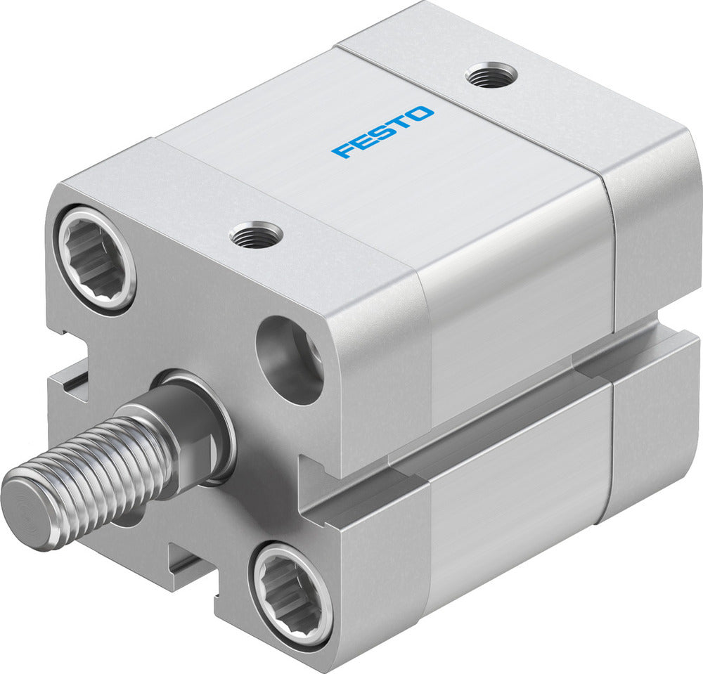 Festo Kompaktzylinder 25mm Bohrung 10mm Hub ISO 21287 Doppelt Wirkend - 577182