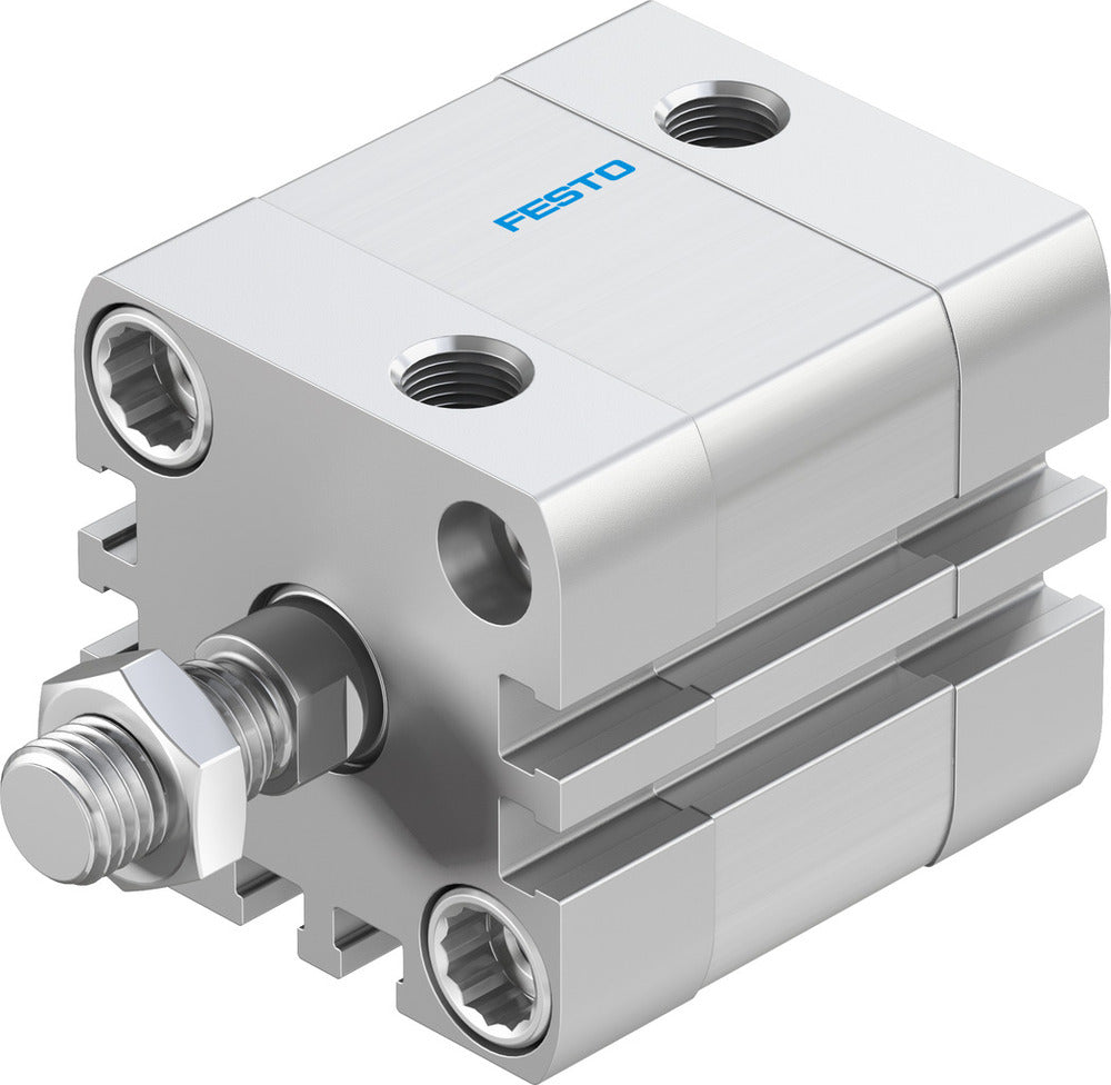 Festo Kompaktzylinder 32mm Bohrung 10mm Hub ISO 21287 Doppelt Wirkend - 536269