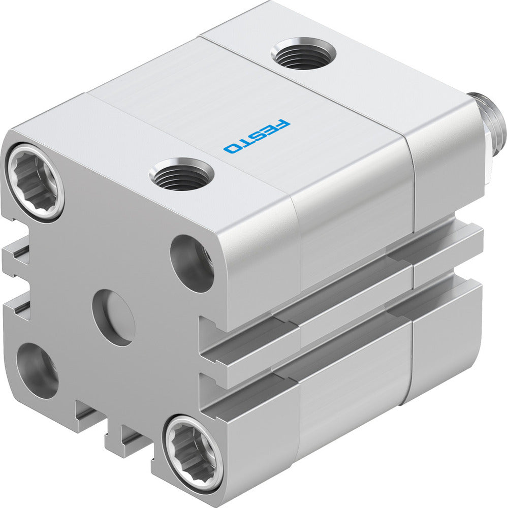 Festo Kompaktzylinder 32mm Bohrung 10mm Hub ISO 21287 Doppelt Wirkend - 572655