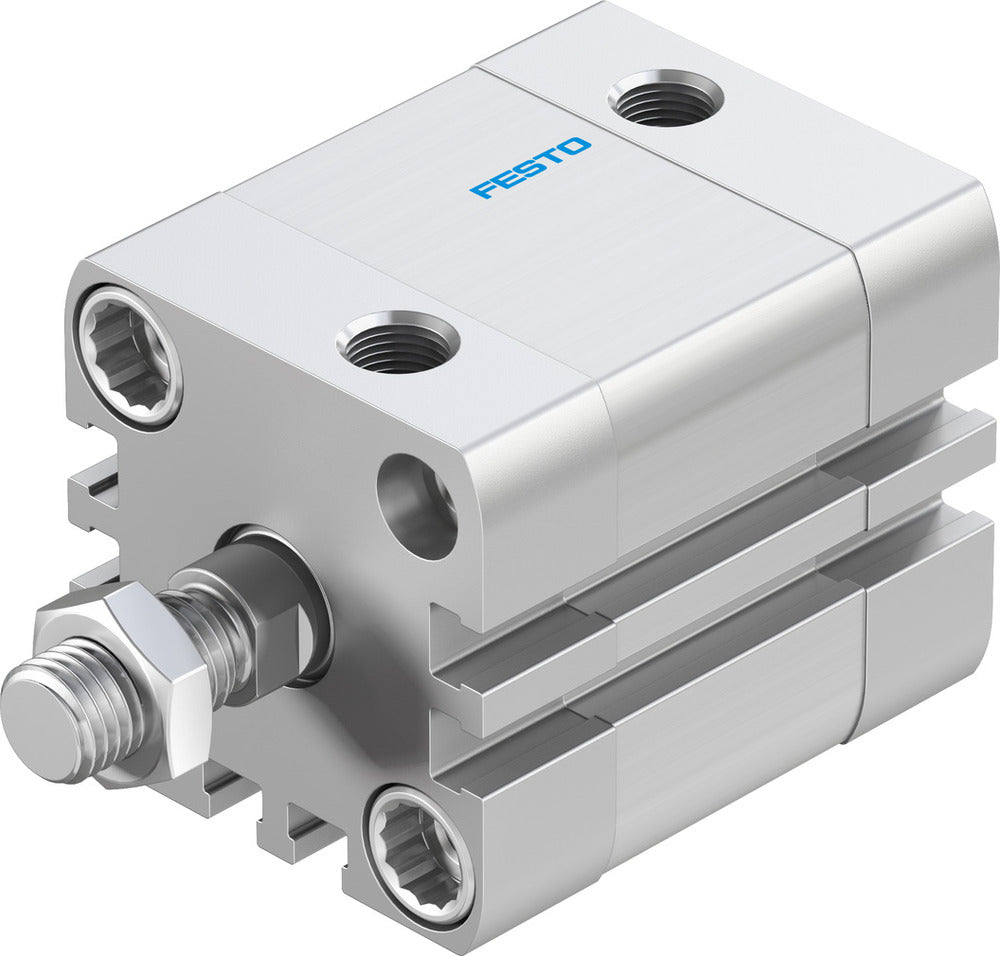 Festo Kompaktzylinder 32mm Bohrung 15mm Hub ISO 21287 Doppelt Wirkend - 536270