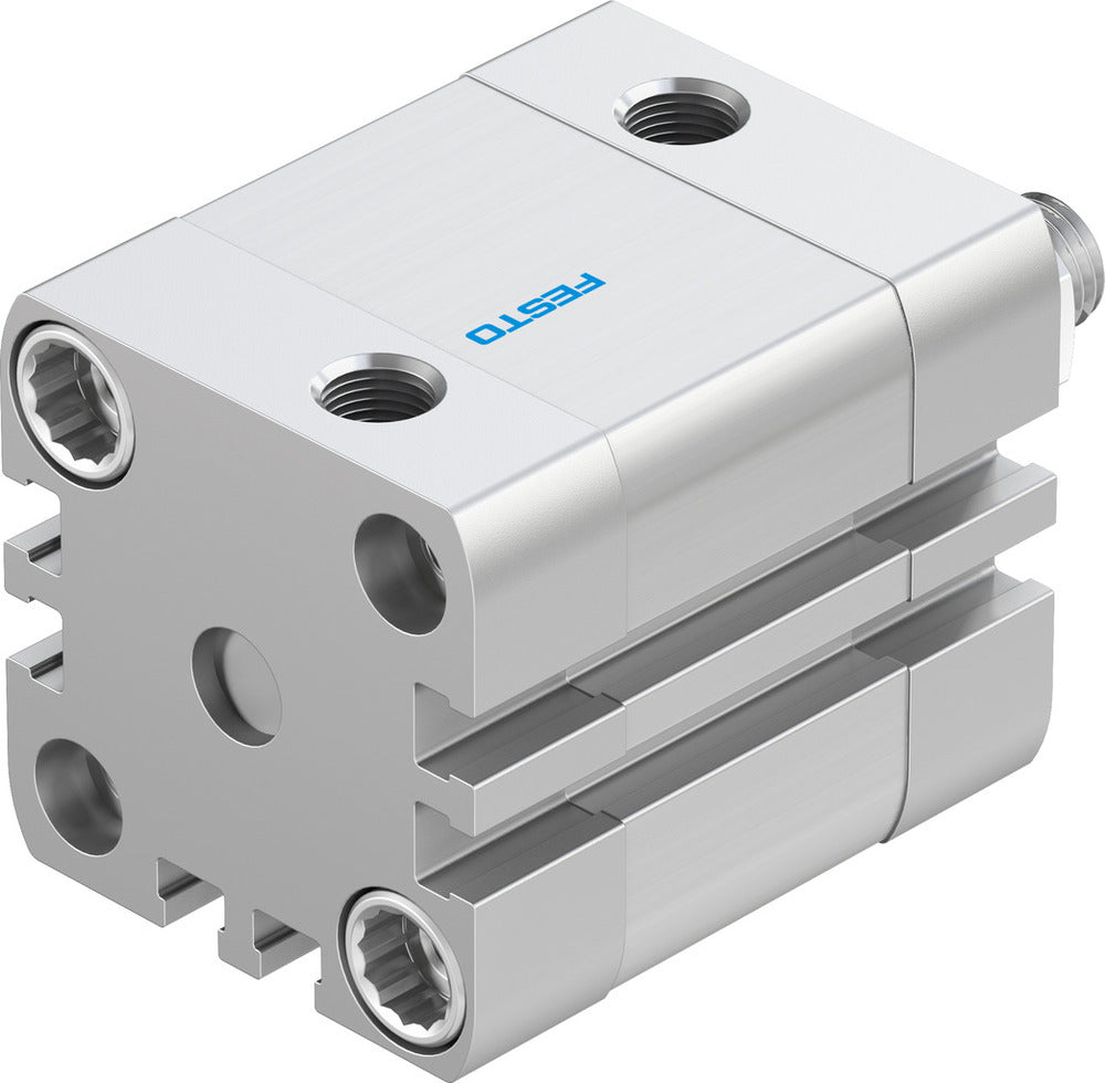 Festo Kompaktzylinder 32mm Bohrung 15mm Hub ISO 21287 Doppelt Wirkend - 572656