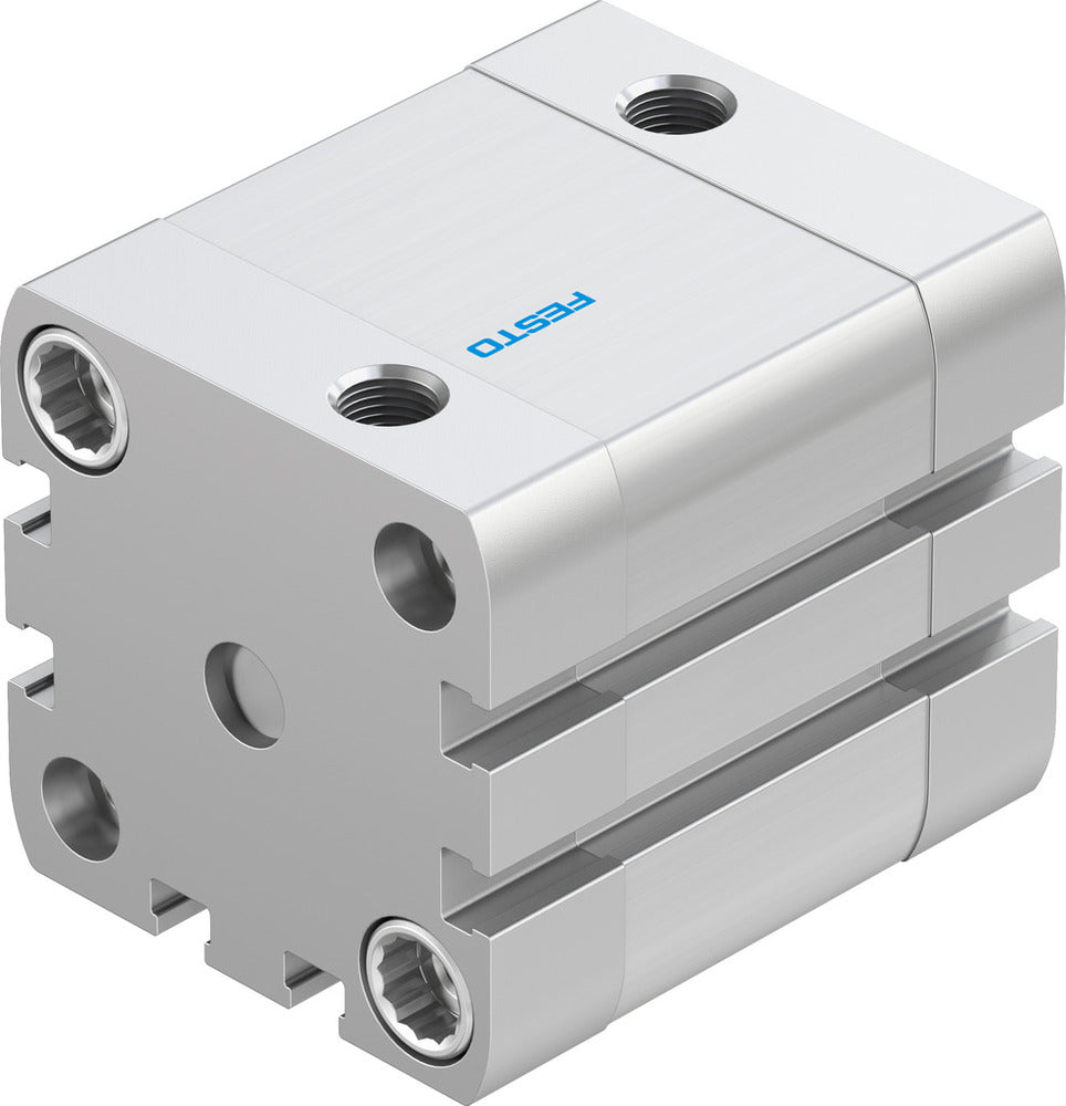 Festo Kompaktzylinder 40mm Bohrung 20mm Hub ISO 21287 Doppelt Wirkend - 536302