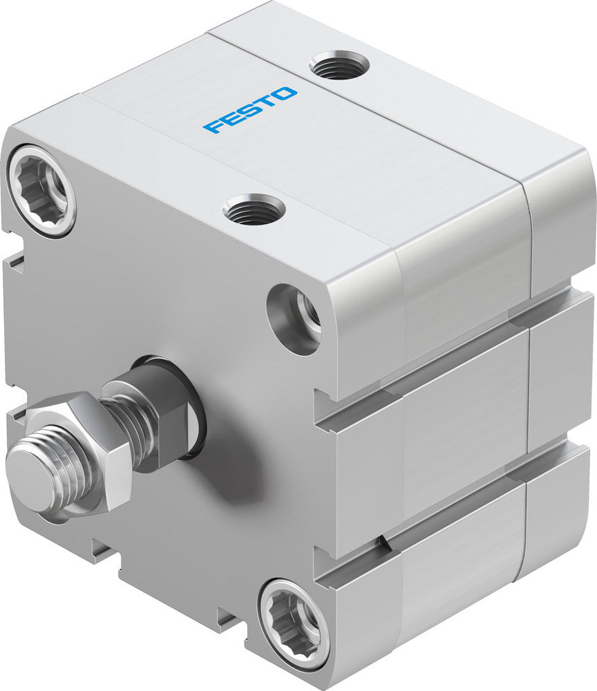 Festo Kompaktzylinder 63mm Bohrung 10mm Hub ISO 21287 Doppelt Wirkend - 572709