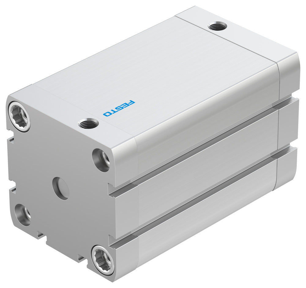 Festo Kompaktzylinder 63mm Bohrung 80mm Hub ISO 21287 Doppelt Wirkend - 572717
