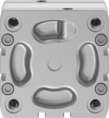 Festo Compact Cylinder 80mm Bore 10mm Stroke ISO 21287 Double Acting - 536363