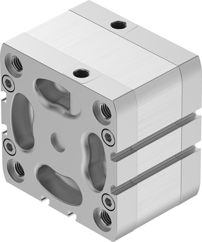 Festo Kompaktzylinder 80mm Bohrung 15mm Hub ISO 21287 Doppelt Wirkend - 536364