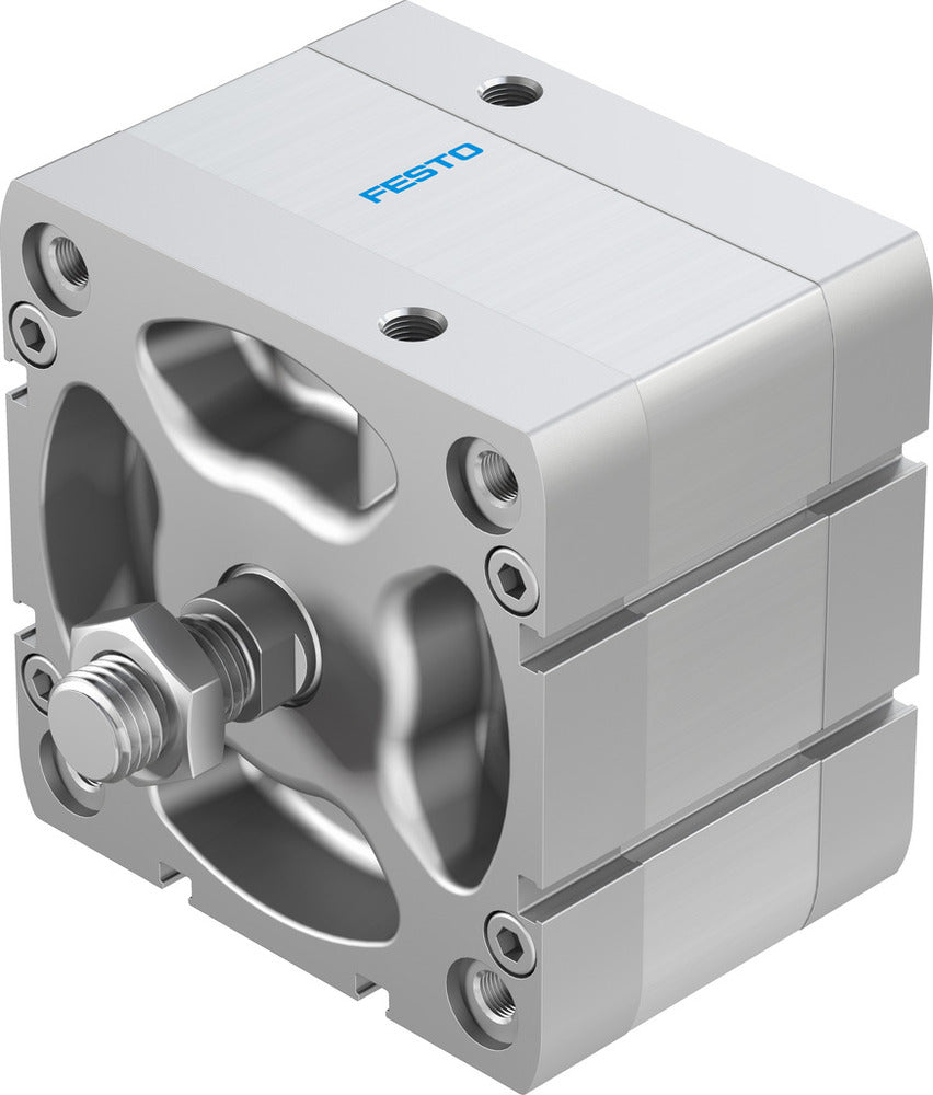 Festo Kompaktzylinder 100mm Bohrung 15mm Hub ISO 21287 Doppelt Wirkend - 577200
