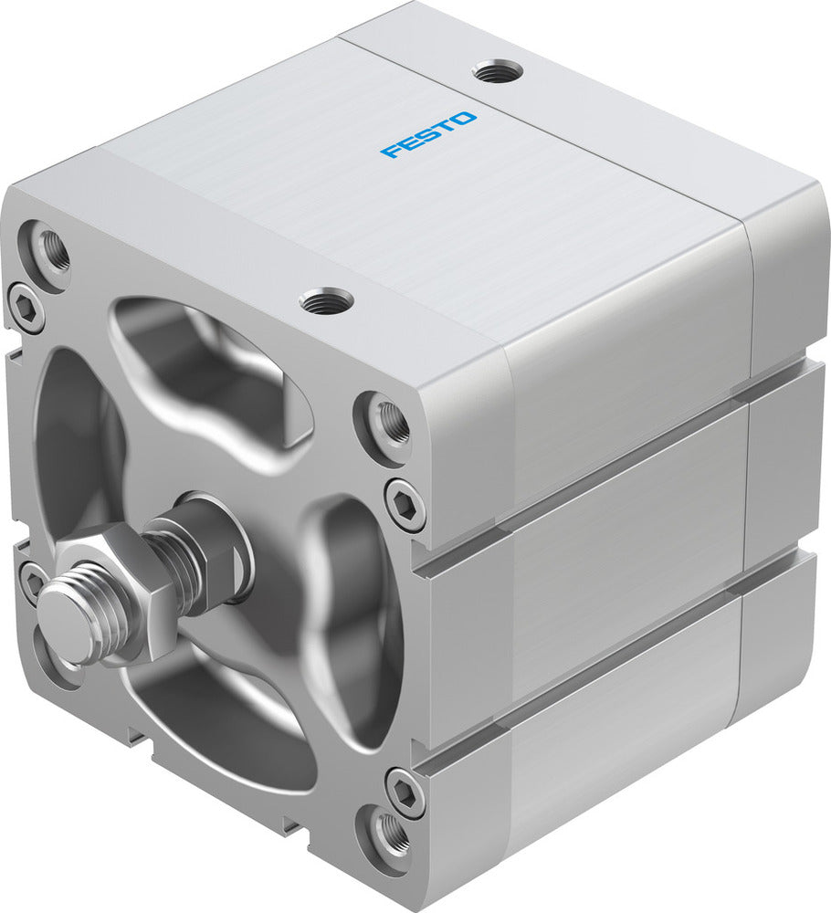 Festo Kompaktzylinder 100mm Bohrung 40mm Hub ISO 21287 Doppelt Wirkend - 577204