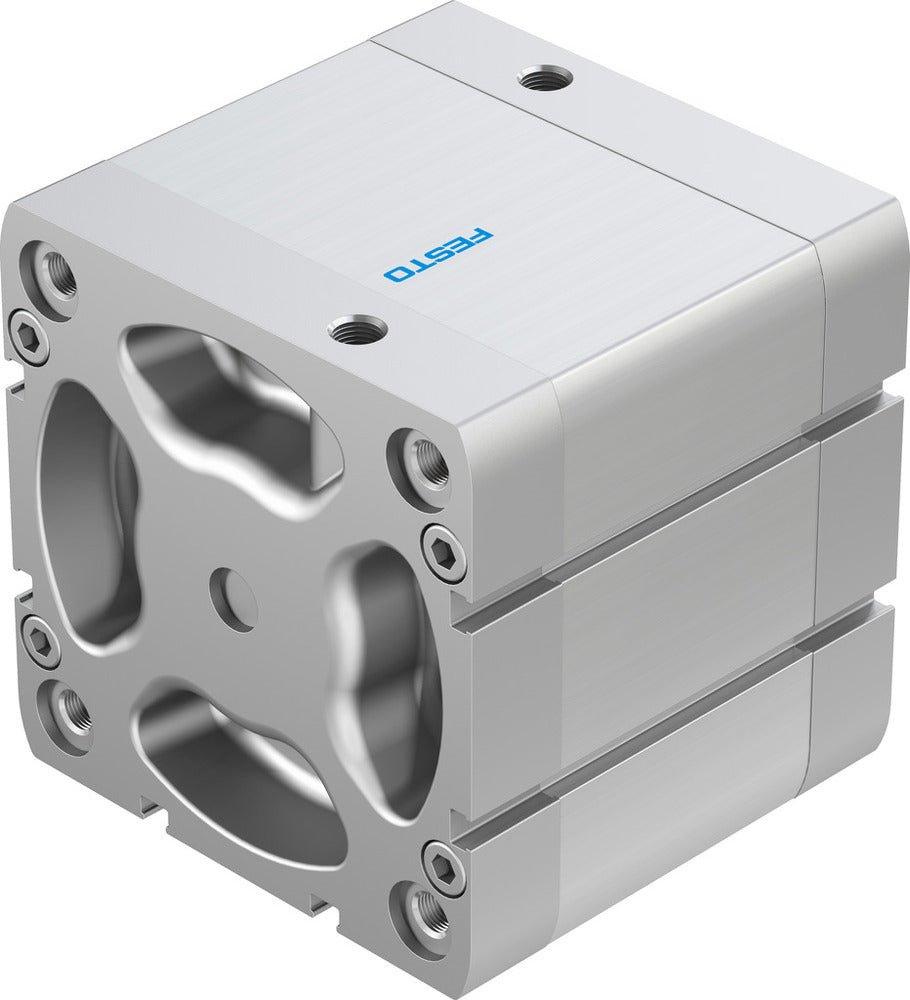 Festo Compact Cylinder 100mm Bore 40mm Stroke ISO 21287 Double Acting - 536379