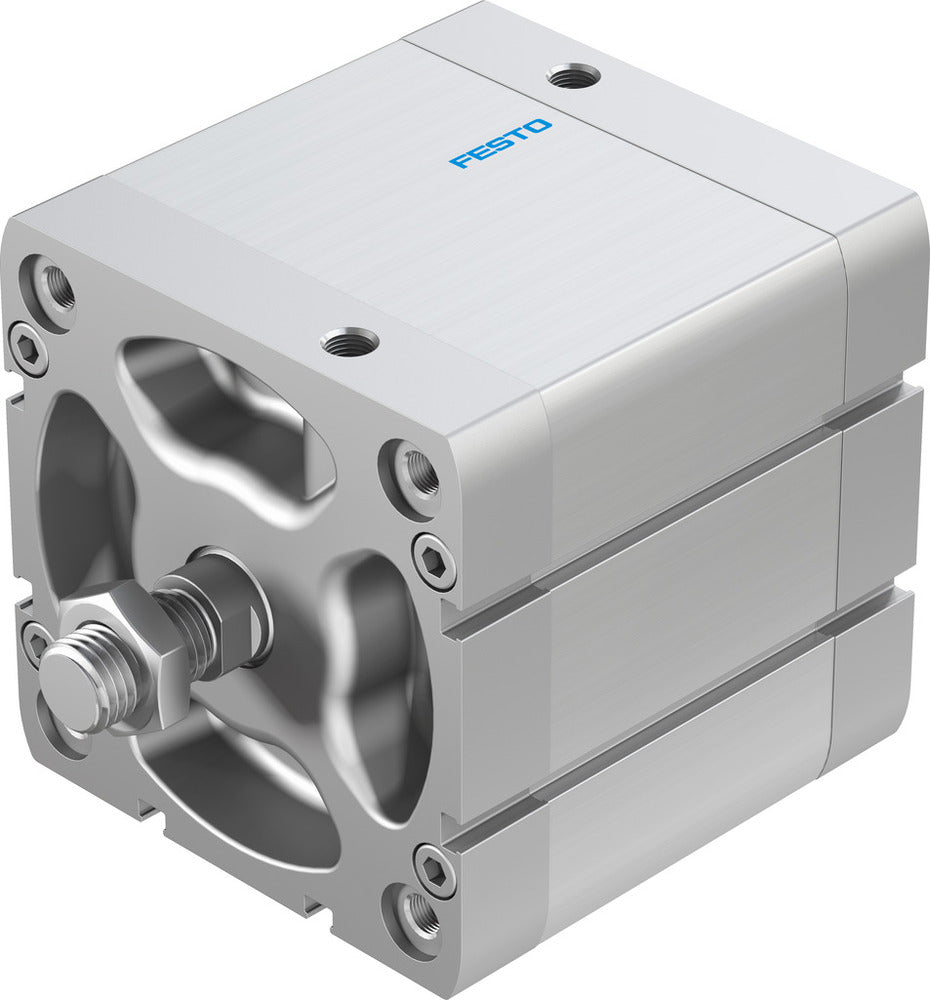 Festo Kompaktzylinder 100mm Bohrung 50mm Hub ISO 21287 Doppelt Wirkend - 577205