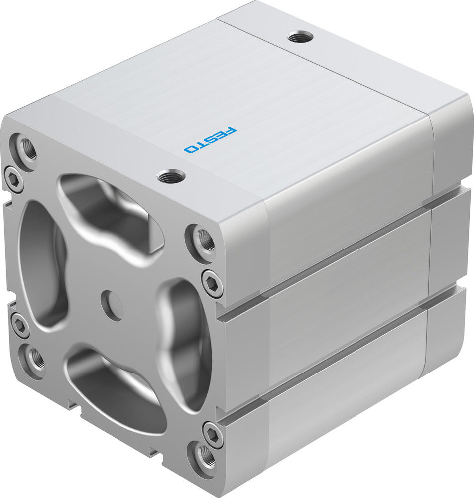 Festo Kompaktzylinder 100mm Bohrung 60mm Hub ISO 21287 Doppelt Wirkend - 536381