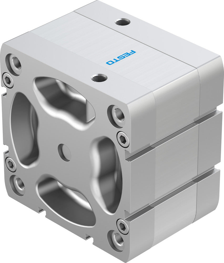 Festo Compact Cylinder 100mm Bore 15mm Stroke ISO 21287 Double Acting - 577191