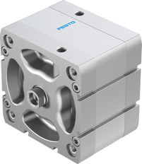 Festo Kompaktzylinder 100mm Bohrung 20mm Hub ISO 21287 Doppelt Wirkend - 536386