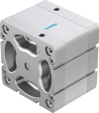Festo Kompaktzylinder 100mm Bohrung 25mm Hub ISO 21287 Doppelt Wirkend - 536387