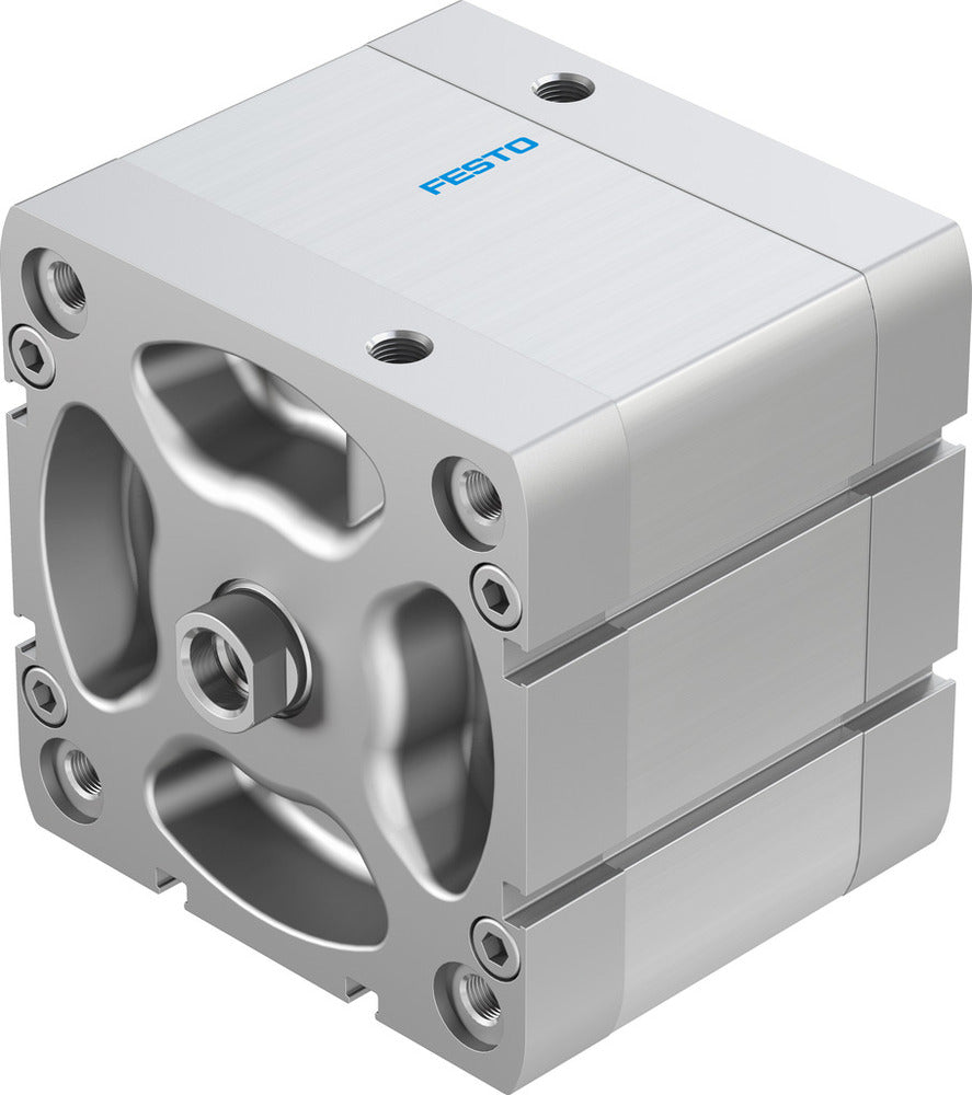 Festo Kompaktzylinder 100mm Bohrung 30mm Hub ISO 21287 Doppelt Wirkend - 536388