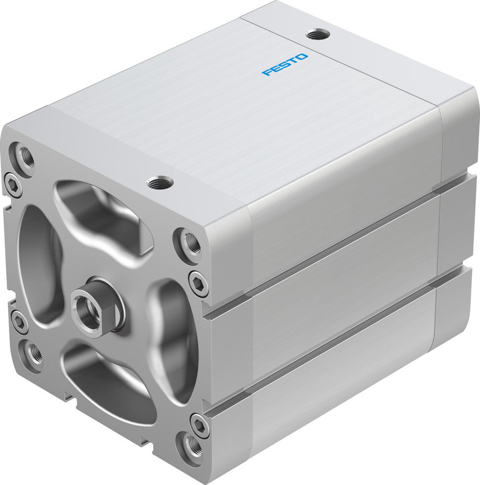 Festo Kompaktzylinder 100mm Bohrung 80mm Hub ISO 21287 Doppelt Wirkend - 536392