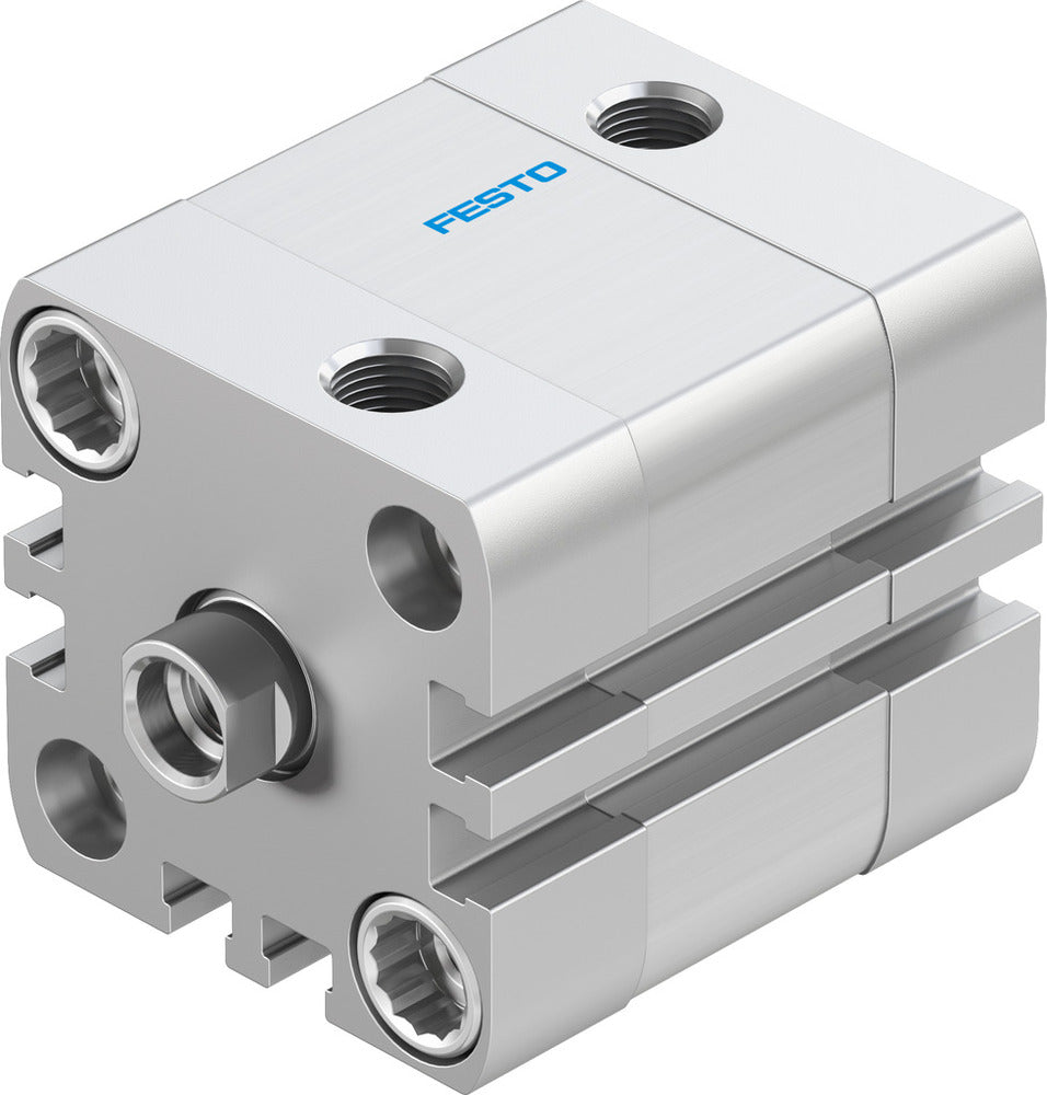 Festo Kompaktzylinder 32mm Bohrung 10mm Hub ISO 21287 Doppelt Wirkend - 572646
