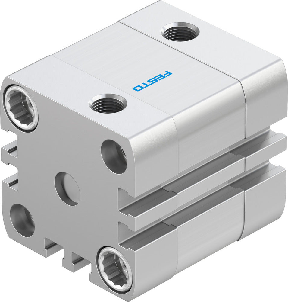 Festo Kompaktzylinder 32mm Bohrung 10mm Hub ISO 21287 Doppelt Wirkend - 572646