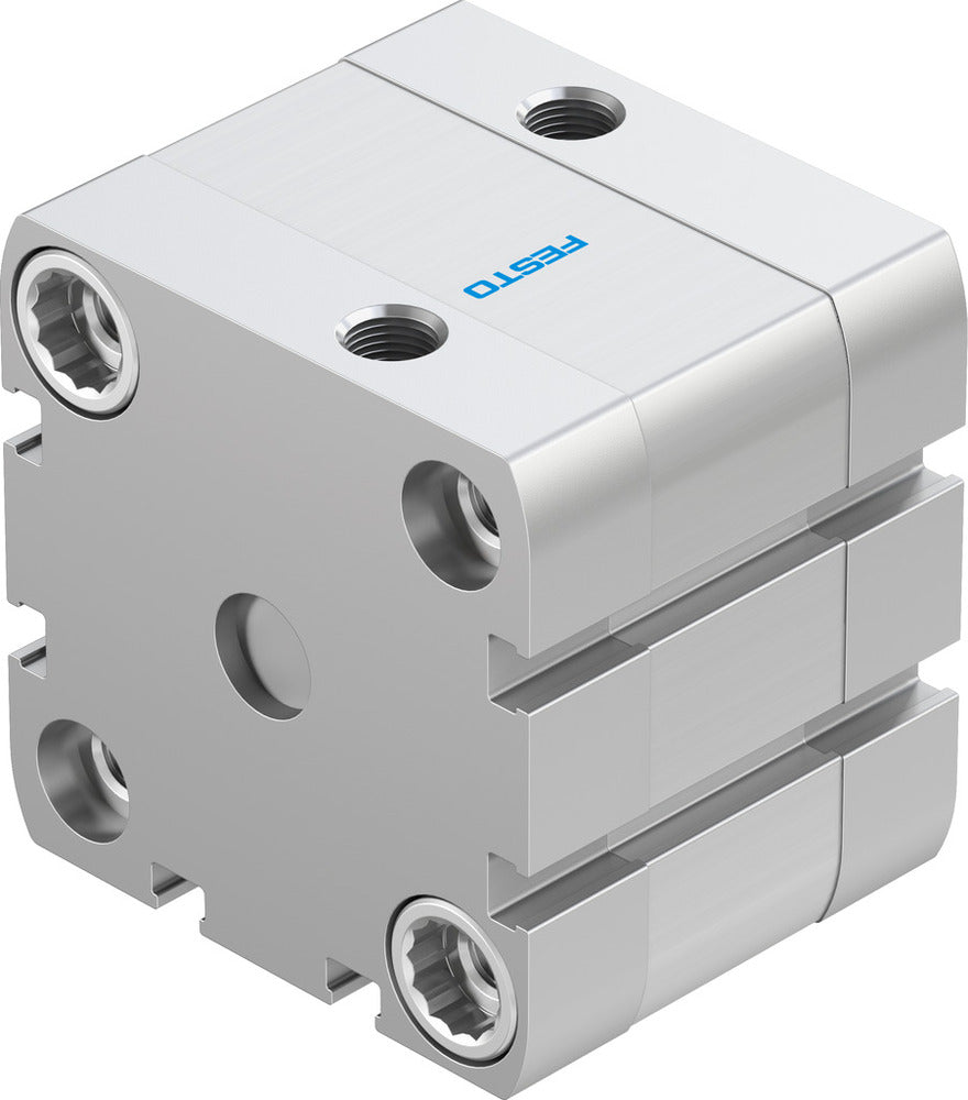 Festo Compact Cylinder 50mm Bore 10mm Stroke ISO 21287 Double Acting - 572682