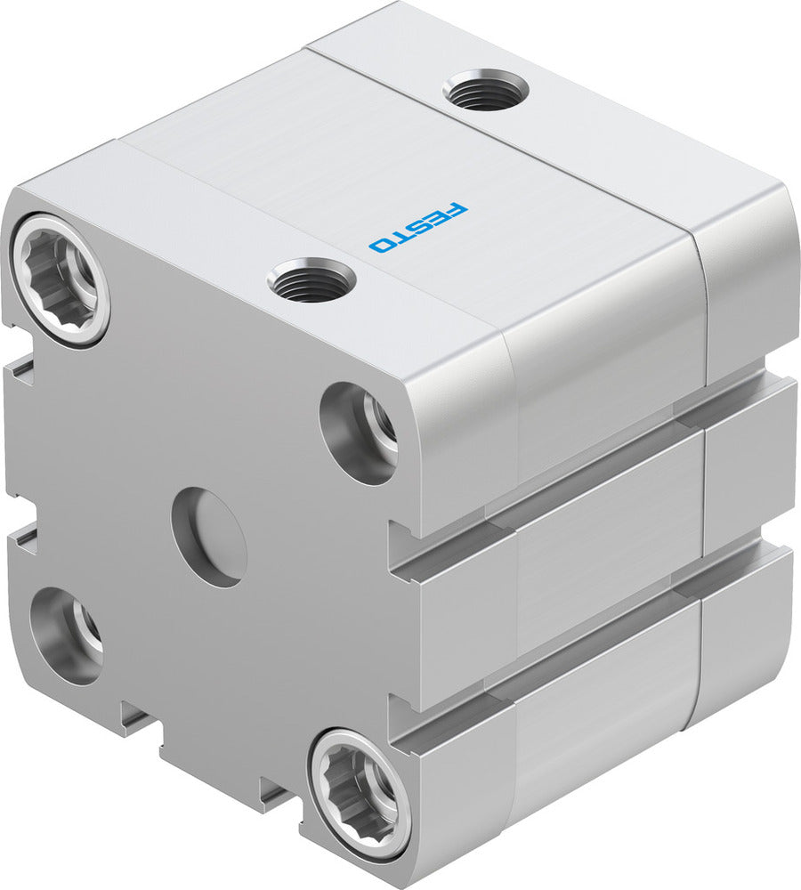 Festo Kompaktzylinder 50mm Bohrung 15mm Hub ISO 21287 Doppelt Wirkend - 572683