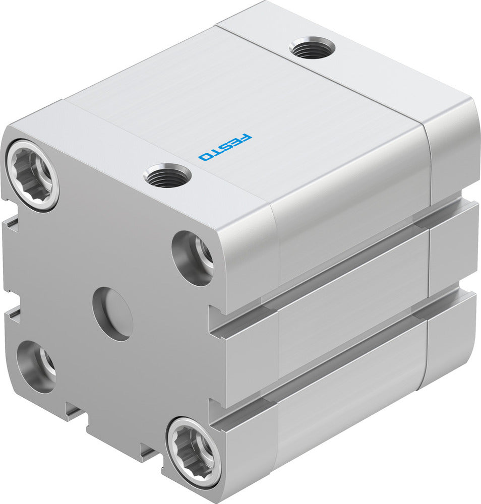 Festo Compact Cylinder 50mm Bore 30mm Stroke ISO 21287 Double Acting - 572686
