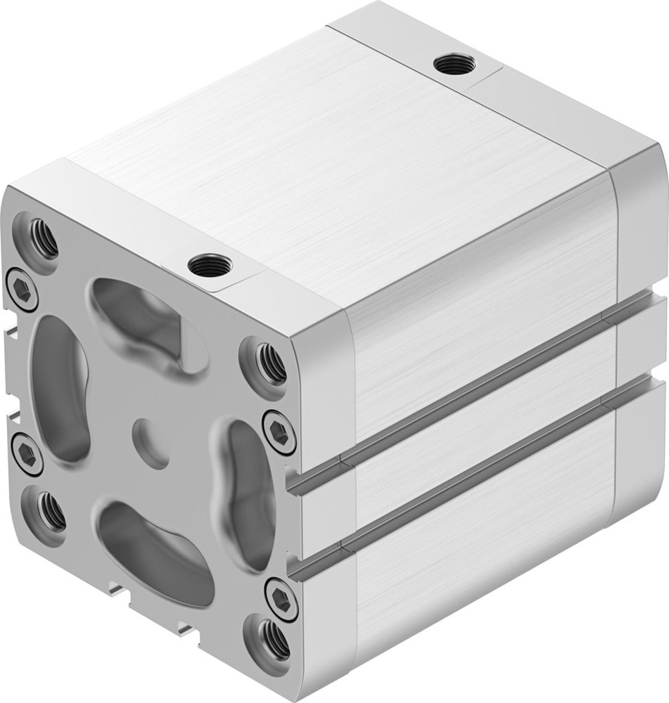Festo Kompaktzylinder 80mm Bohrung 60mm Hub ISO 21287 Doppelt Wirkend - 572725