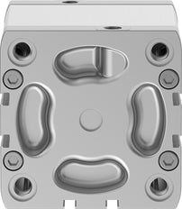 Festo Kompaktzylinder 80mm Bohrung 60mm Hub ISO 21287 Doppelt Wirkend - 536370