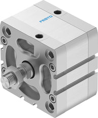 Festo Kompaktzylinder 80mm Bohrung 15mm Hub ISO 21287 Doppelt Wirkend - 572728