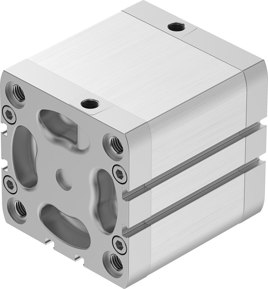 Festo Kompaktzylinder 80mm Bohrung 50mm Hub ISO 21287 Doppelt Wirkend - 572733