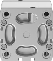 Festo Kompaktzylinder 80mm Bohrung 50mm Hub ISO 21287 Doppelt Wirkend - 536359