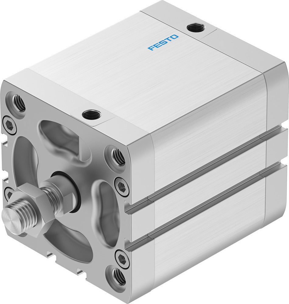 Festo Kompaktzylinder 80mm Bohrung 60mm Hub ISO 21287 Doppelt Wirkend - 572734
