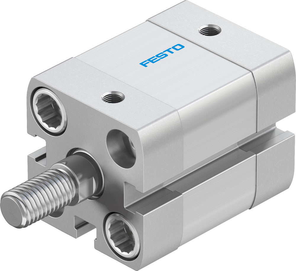 Festo Kompaktzylinder 20mm Bohrung 10mm Hub ISO 21287 Doppelt Wirkend - 536235