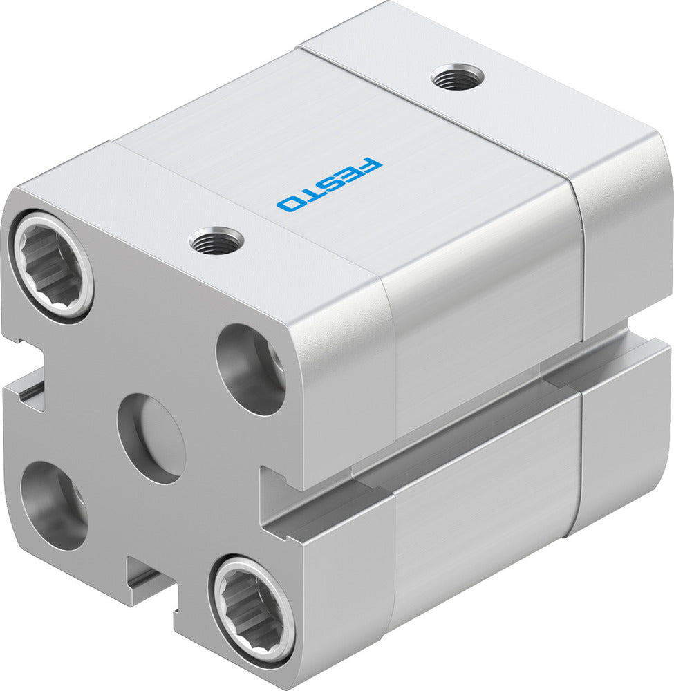 Festo Kompaktzylinder 25mm Bohrung 10mm Hub ISO 21287 Doppelt Wirkend - 536260