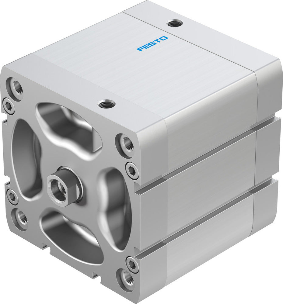 Festo Kompaktzylinder 100mm Bohrung 50mm Hub ISO 21287 Doppelt Wirkend - 536390