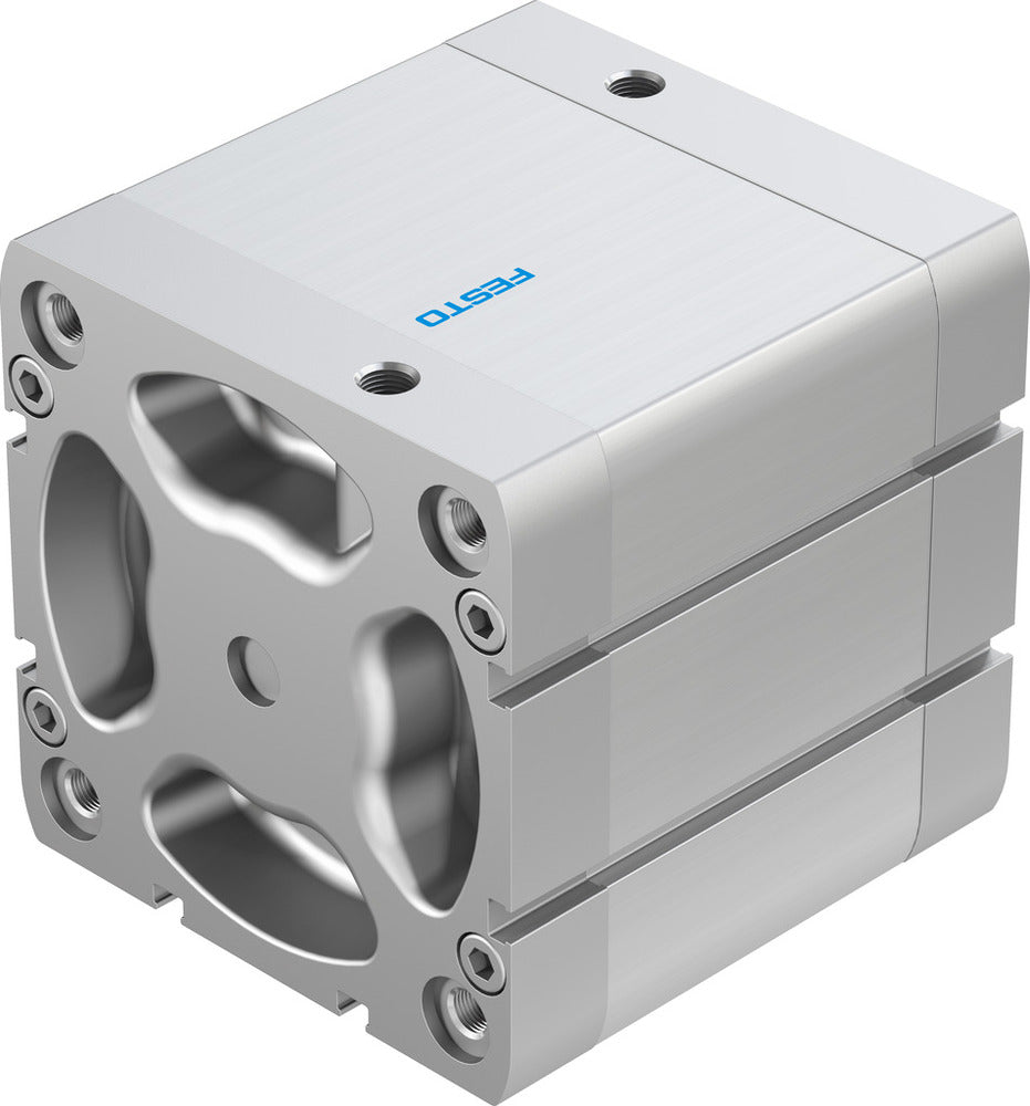 Festo Kompaktzylinder 100mm Bohrung 50mm Hub ISO 21287 Doppelt Wirkend - 577196