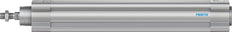 Festo Zylinder 32mm Bohrung 200mm Hub ISO 15552 Doppelt Wirkend - 1376429