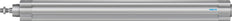 Festo Zylinder 32mm Bohrung 400mm Hub ISO 15552 Doppelt Wirkend - 1376432