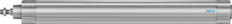 Festo Zylinder 40mm Bohrung 400mm Hub ISO 15552 Doppelt Wirkend - 1376666