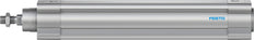Festo Zylinder 40mm Bohrung 200mm Hub ISO 15552 Doppelt Wirkend - 1376910